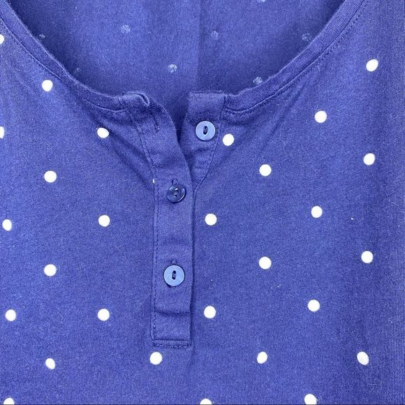 Old Navy Navy Blue Tank top with tie front Size XXL - Picture 2 of 8